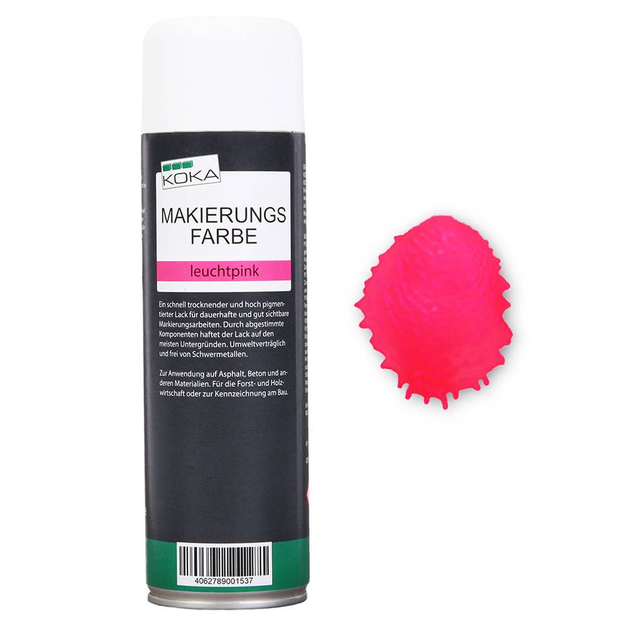 Markierungsfarbe leuchtpink