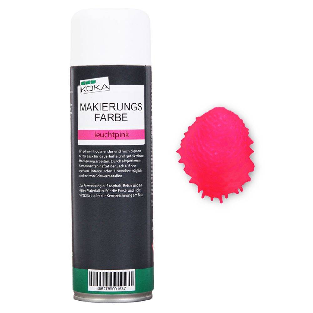 Markierungsfarbe leuchtpink
