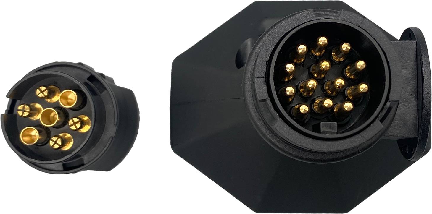 Berger & Schröter | Wireless Tester für Fahrzeuganhänger Steckdose, LED-Prüfgerät, CAN-Bus Funktion, Fernsteuerung, Kabelloses Prüfgerät