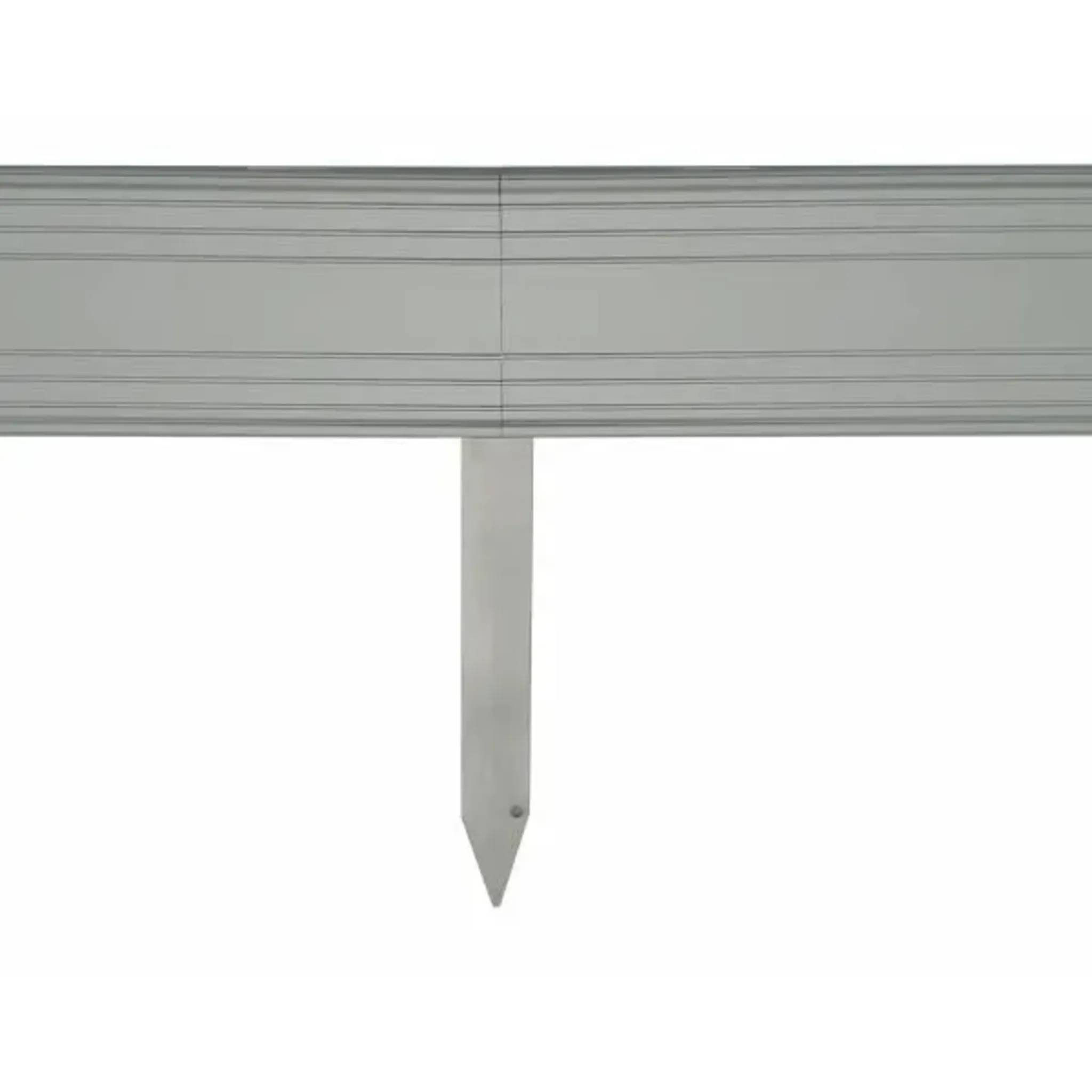 10er Set Erdanker für Ultra Starke Alu Rasenkanten | Bodenanker | Erdnägel