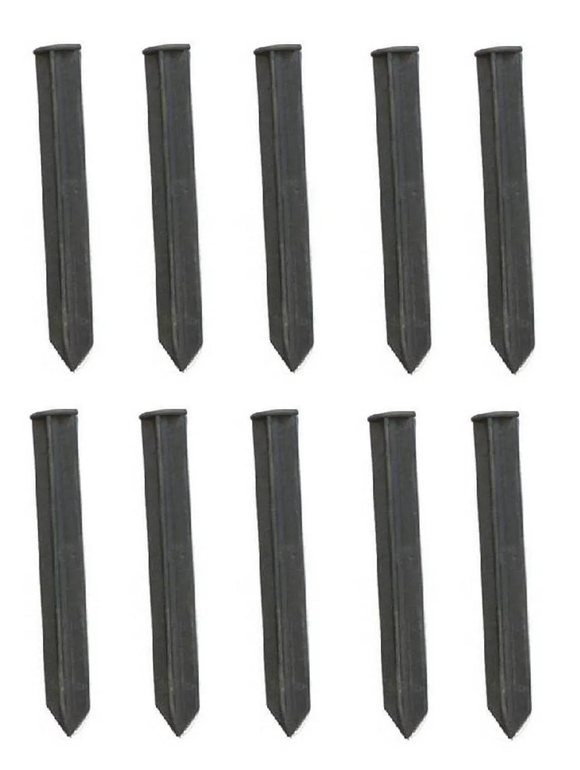 50er Set Kunststoffanker 25cm x 3cm | Bodenanker | Erdnägel