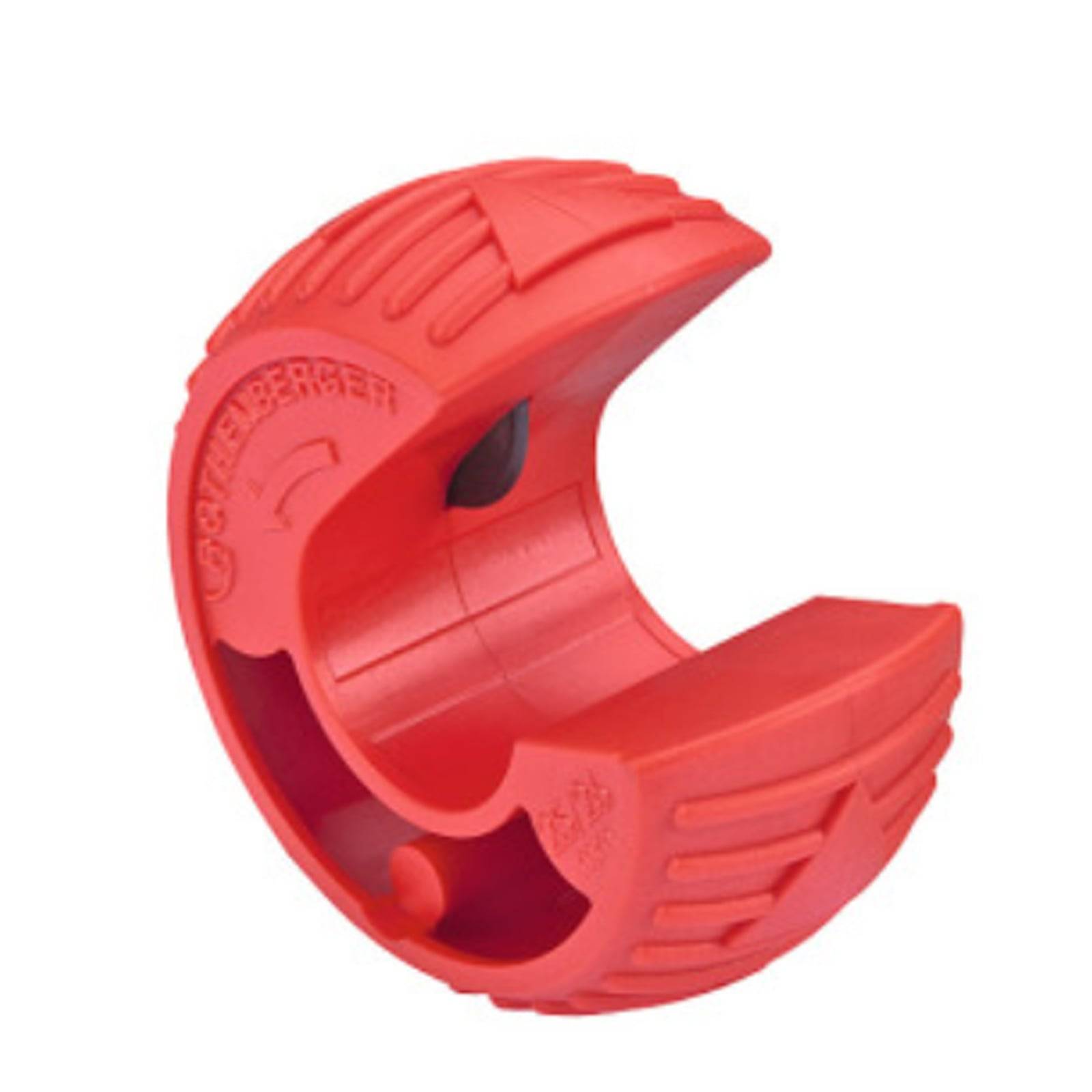Roter Rohrabschneider mit strukturiertem Griff