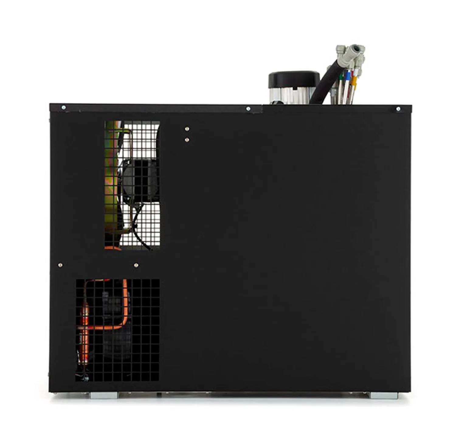 Zapfanlage, Bierzapfanlage - AS-200, 4- / 6- / 8-leitig zur Auswahl, Durchlaufkühler, Nasskühler - Untertheke, Green Line, Kühlschleifen: 4-leitig