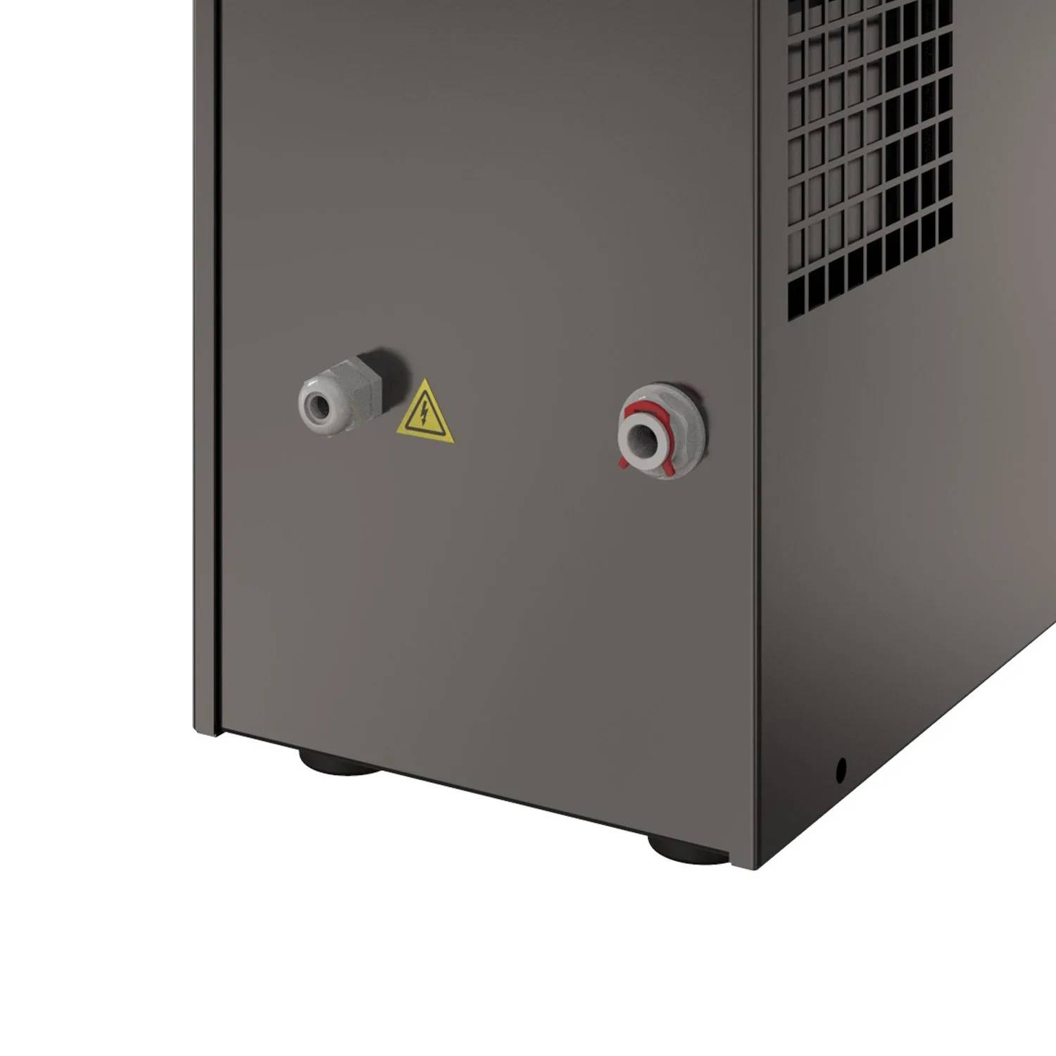 Komplett Set - Zapfanlage JET 30 Bierkoffer, Bierzapfanlage, Durchlaufkühler 1-leitig Trockenkühler, bis zu 35 Liter/h mit Holzfass, Zapfkopf: KeyKe