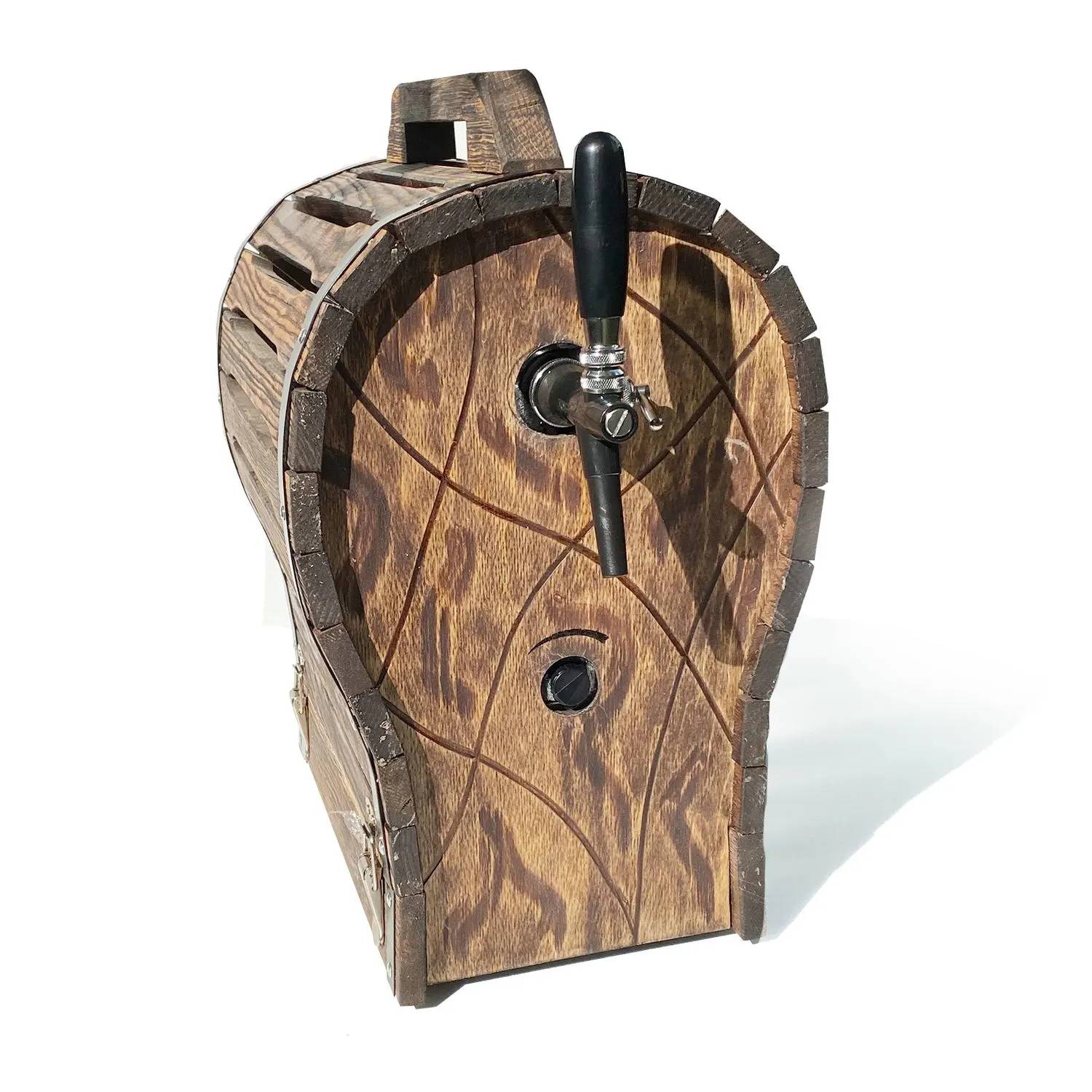 Holzfass für Zapfanlage Bierzapfanlage JET 30 380x580x580mm
