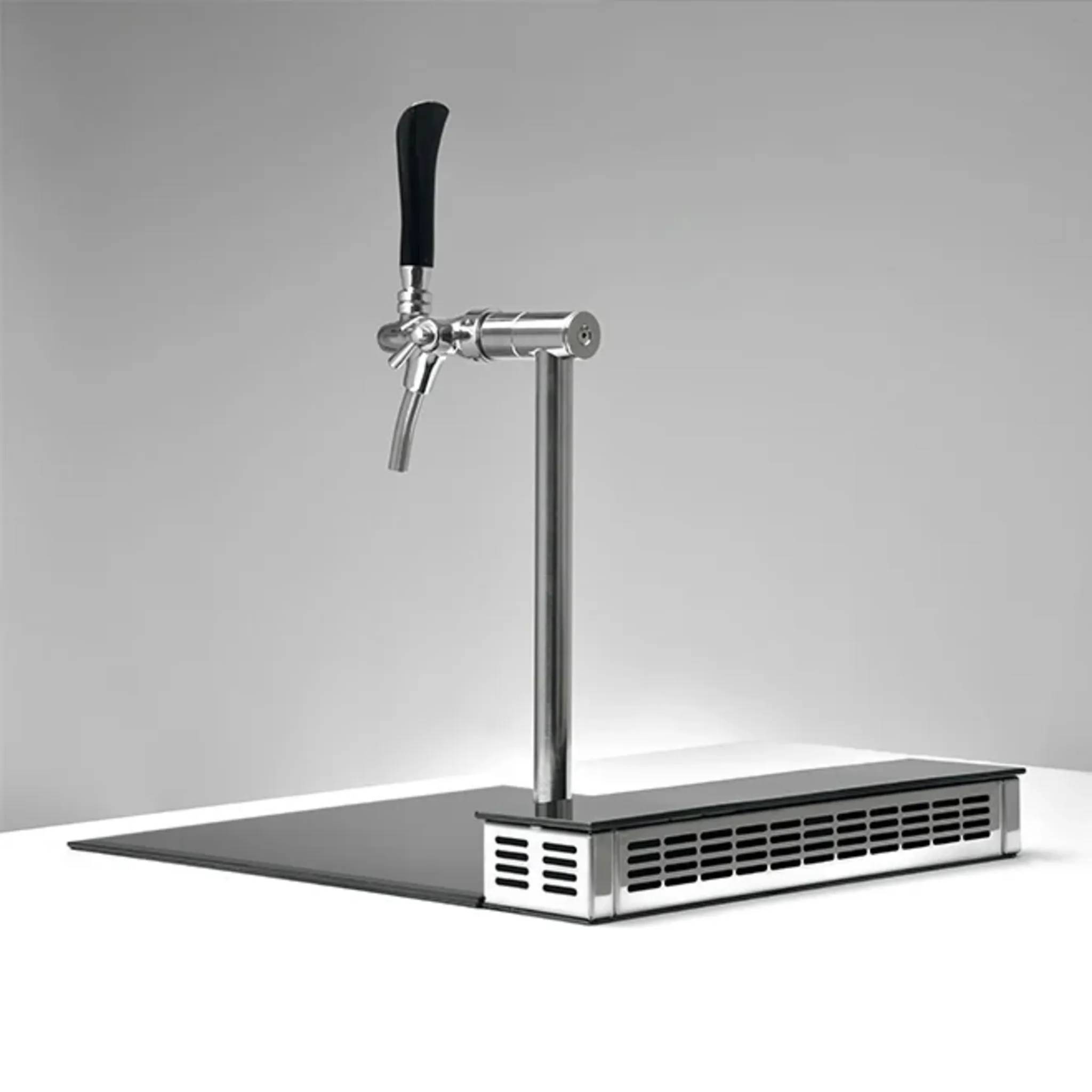 Zapfanlage, Bierzapfanlage, Bierkühler - 35 Liter/h 1-ltg Lindr Pygmy PRO Kitchen für Einbau in die Küche Bar