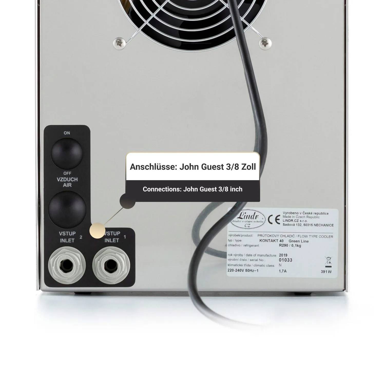 Kontakt 40/K Zapfanlage