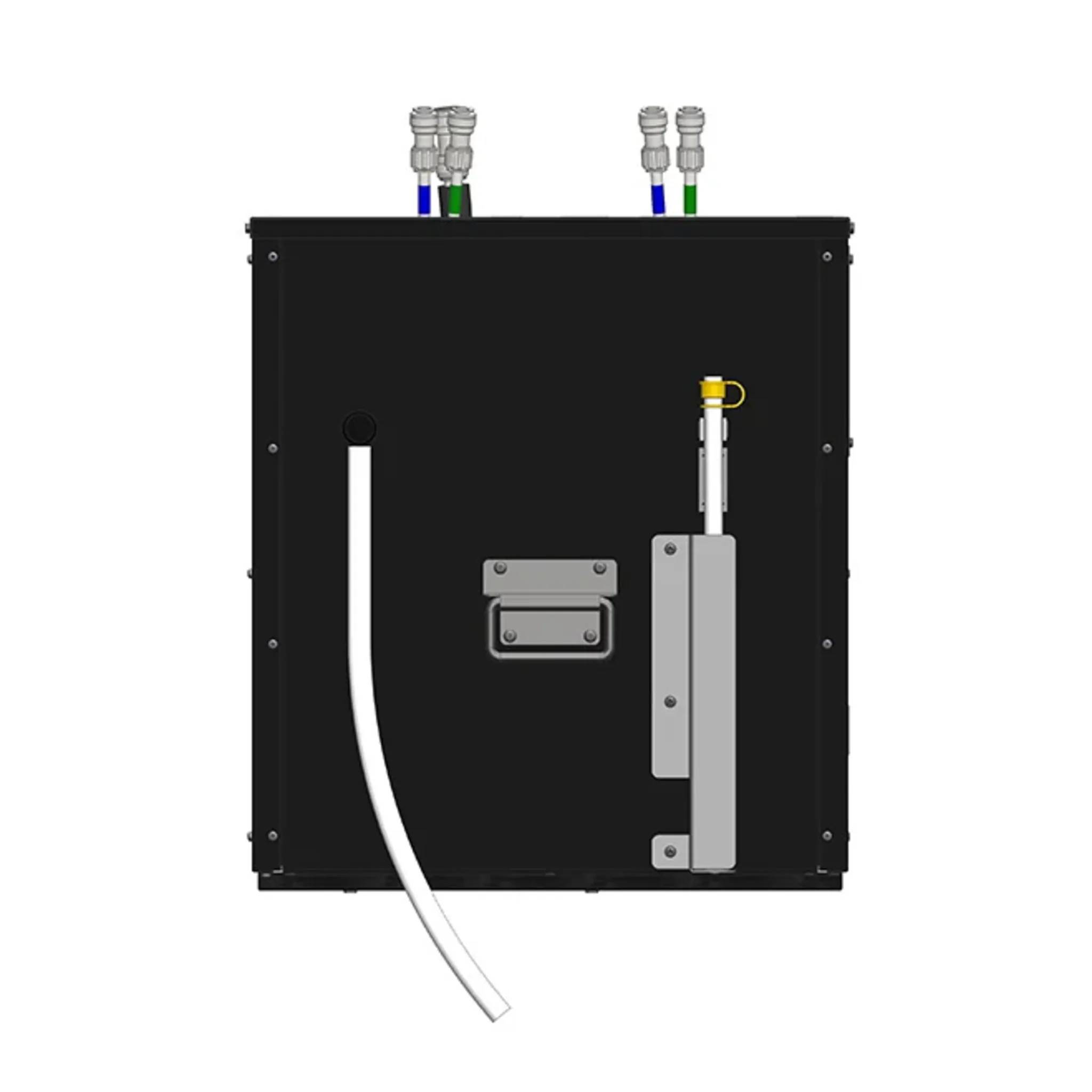 Zapfanlage, Bierzapfanlage AS-110, 2- / 4- / 6-leitig zur Auswahl, Durchlaufkühler, Nasskühler - Untertheke, Green Line, Kühlschleifen: 2-leitig