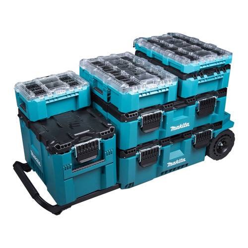 MAKITA P-91017 - MAKTRAK Werkzeugbox L (63,16l Kapazität | 45,0kg max. Traglast)