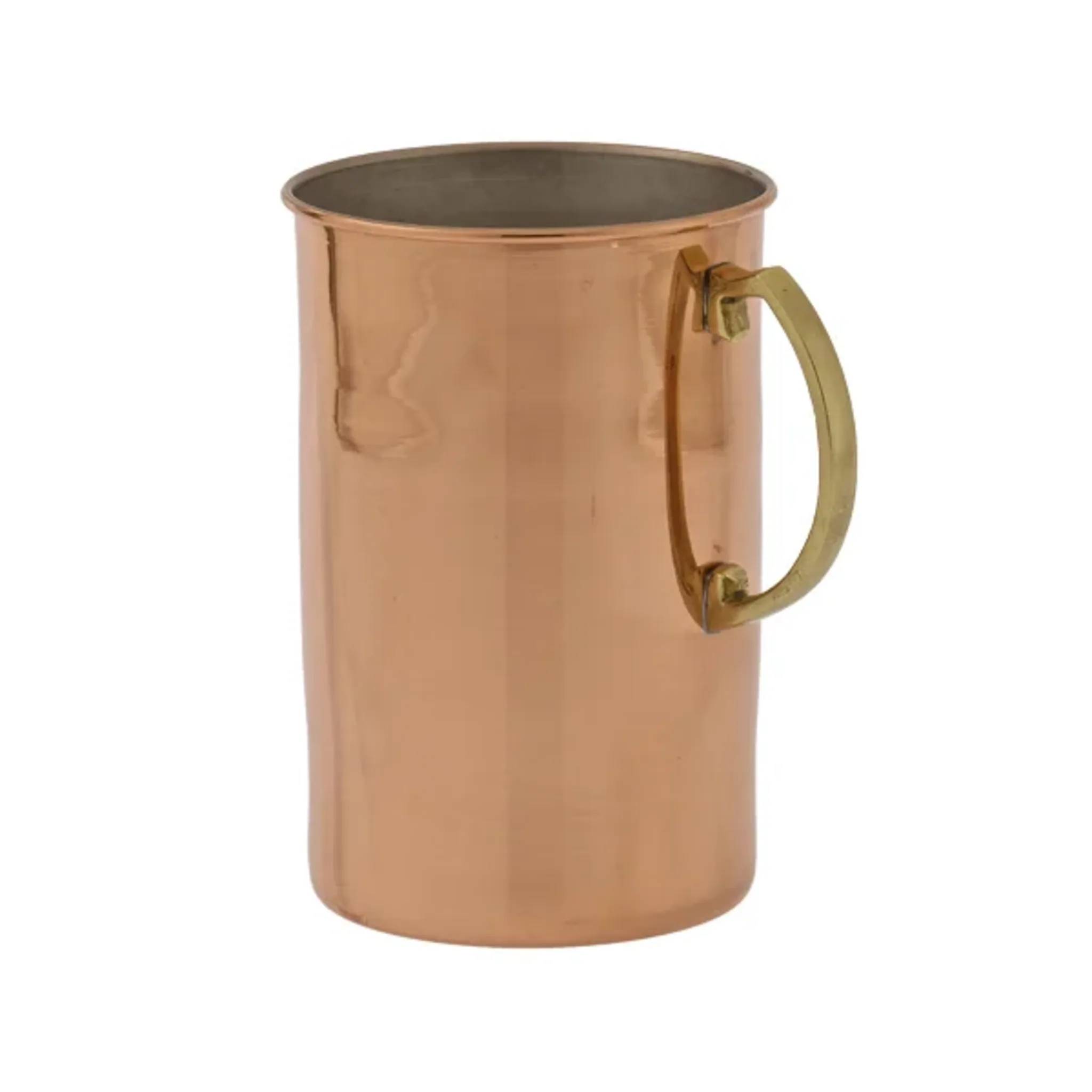 Bierkrug, Bierseidel - 1,5 L, Kupfer-Zinn, Handgefertigt