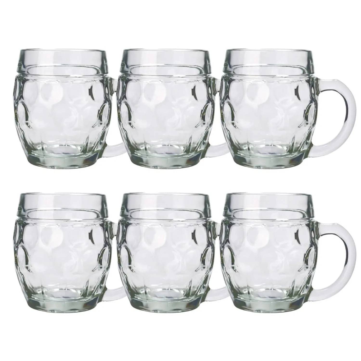 Bierglas, Bierkrug, Maßkrug, Bierseidel 6er Set Biergläser, Tübinger - 0,3 Liter
