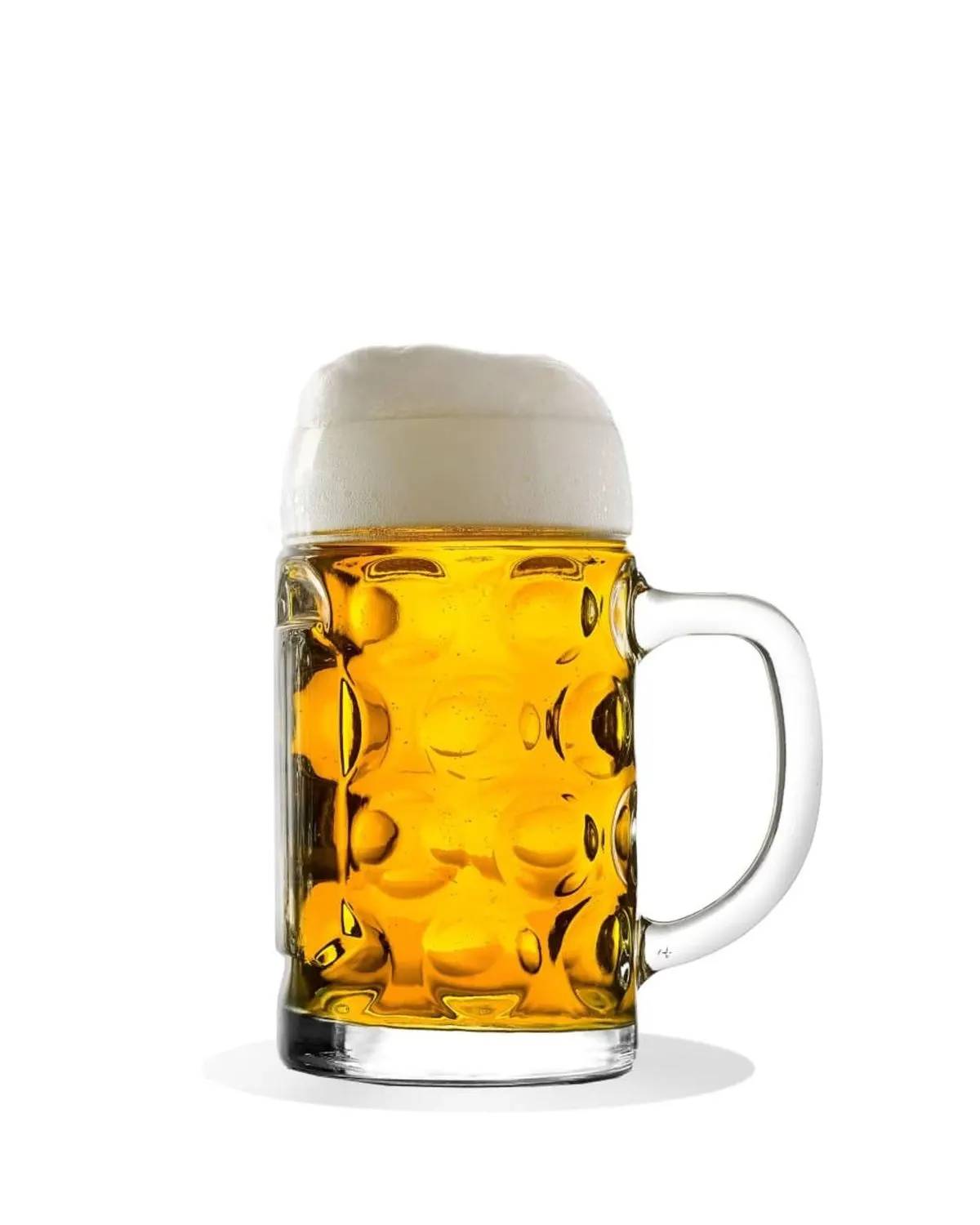 Bierglas, Bierkrug, Maßkrug, Bierseidel 6er Set Biergläser, ISAR - 0,5 Liter
