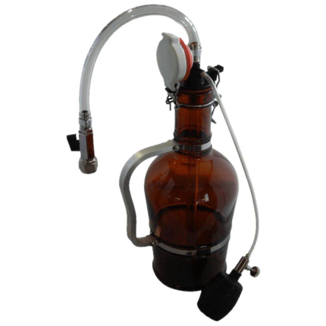 Biersiphon Siphonfüller mit Luftvorspannung für einfaches Bierabfüllen