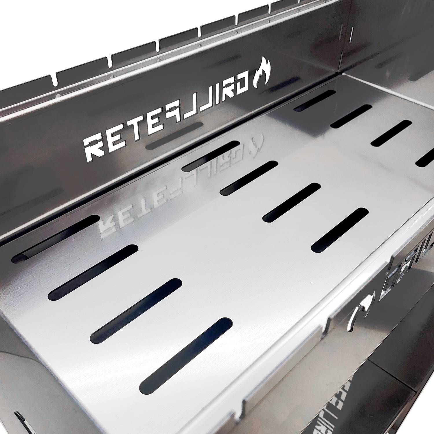 Mangal Ruslan Deluxe Schaschlikgrill mit Ablagen