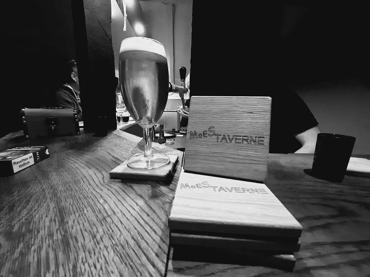 Schanksäule, Bierzapfsäule - Modell Baby-Schwanenhals, 1-leitig, Messing