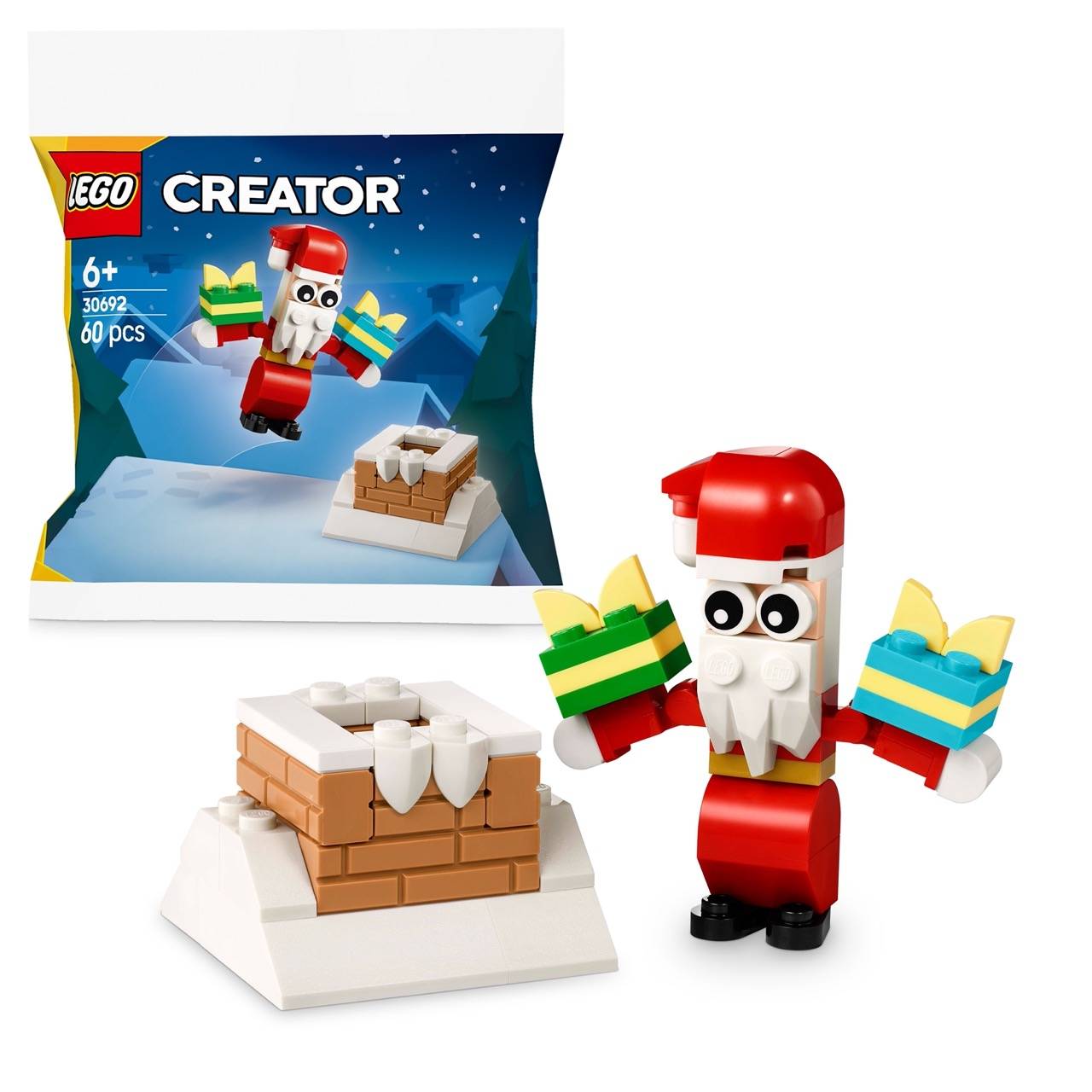 LEGO® 30692 Creator - Der Weihnachtsmann im Schornstein (Recruitment Bag)