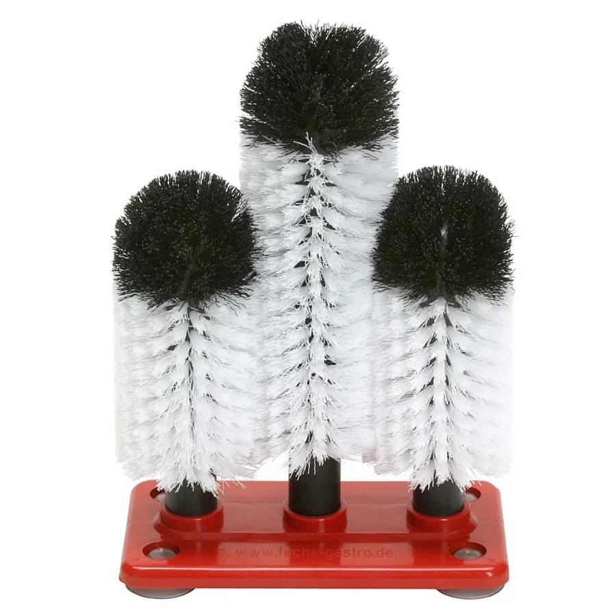 Gläserspülbürste, Gläserspülbürstengarnitur Profis - GR-2 - 2 x 18 + 1 X 24 cm