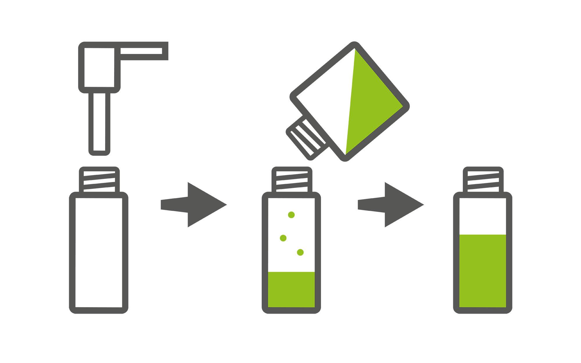 Pica Powder Nachfüllpulver für Tieflochsprühmarker Grün