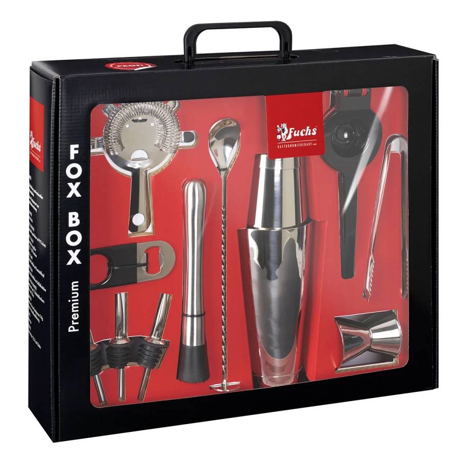 Cocktail-Set - Fox Box, 12tlg.