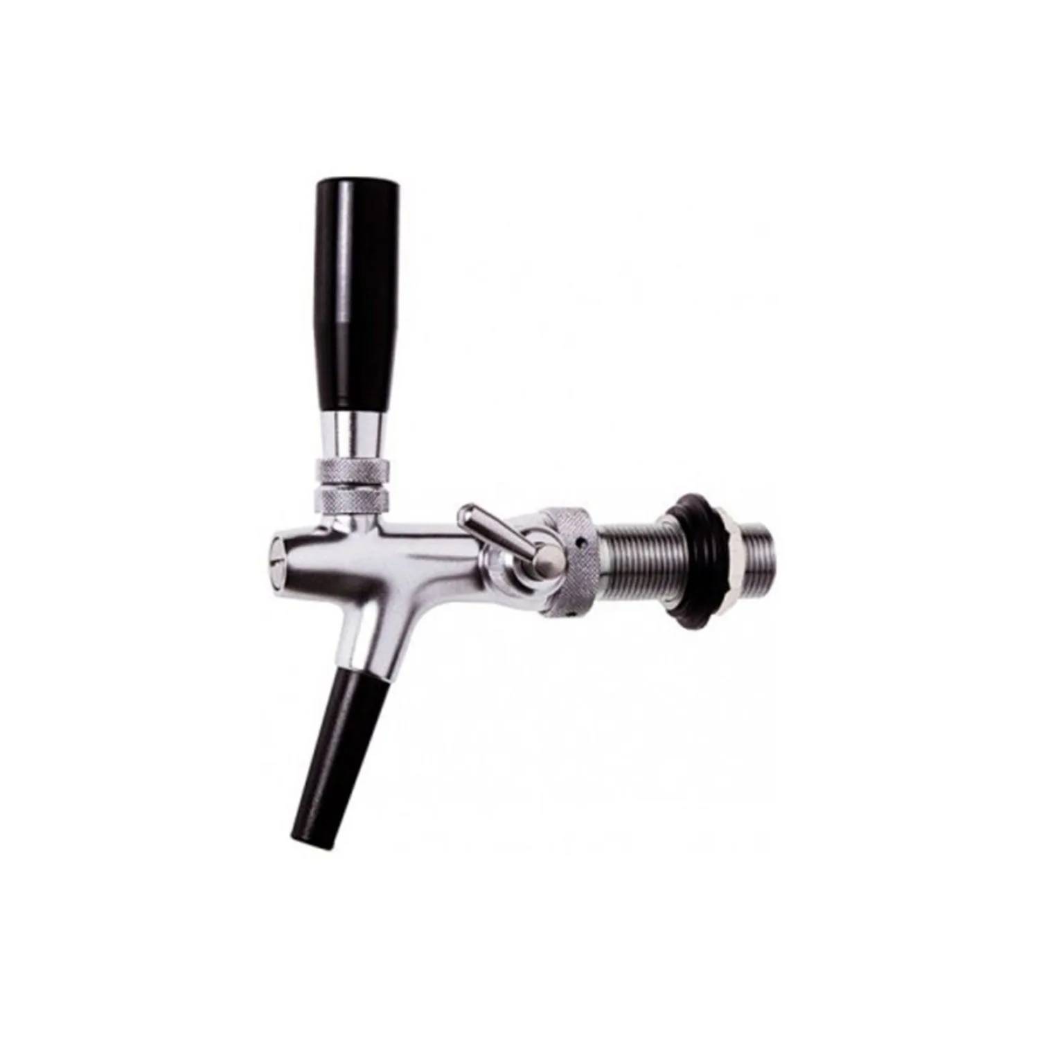 Komplett Set - Fasskühlschrank, Zapfkühlschrank (Bierbar) - inkl. Schanksäule und Kompensatorhahn, Zapfkopf: 5 Liter Adapter