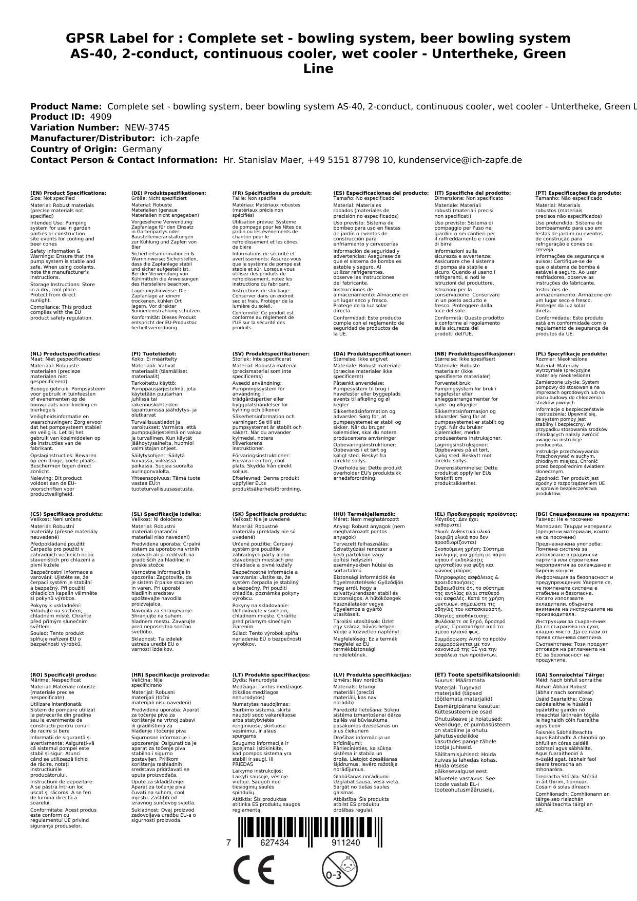 Komplett Set - Zapfanlage, Bierzapfanlage AS-40, 2-leitig, Durchlaufkühler, Nasskühler - Untertheke, Green Line, Zapfkopf: Korb; Zapfkopf 2: 5 Liter
