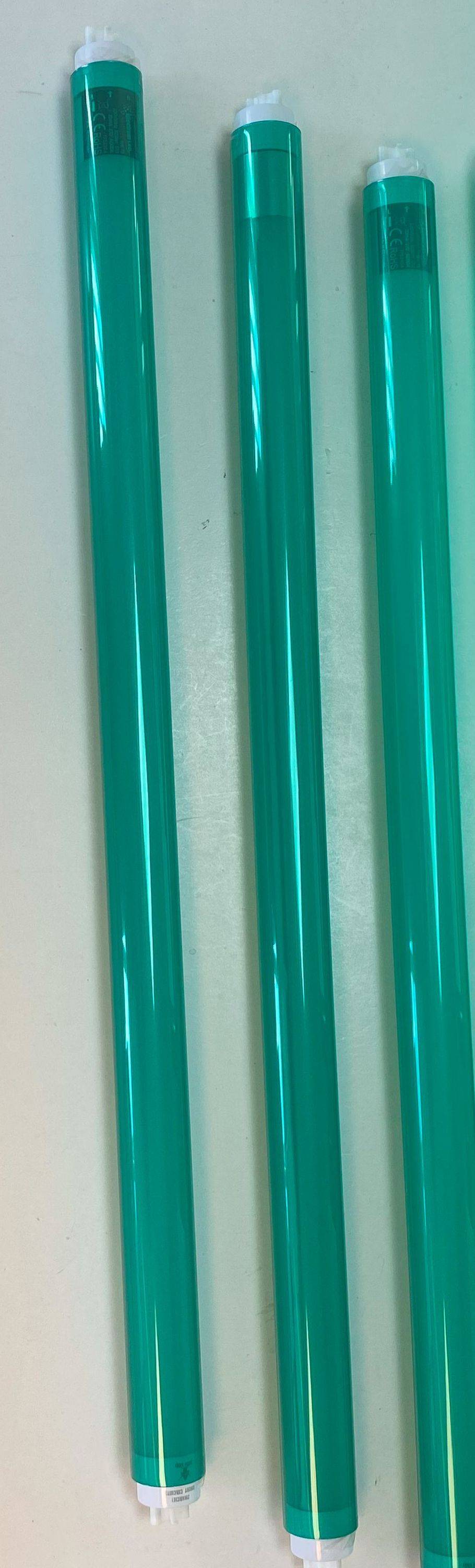 8895 LED Röhre 3erPack 24W T8 150cm 2500 Lm Kunststoff Hellgrün