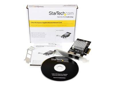 STARTECH 2 Port PCI Express / PCIe Gigab Server, Storage & USV Server-, Speicher- und USV-Zubehör
