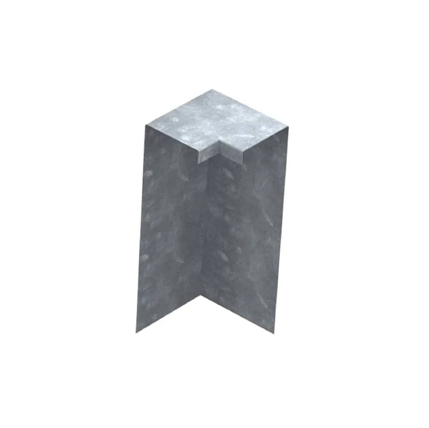 Ecke Innen für Schneckenzaun 90grad | Schneckenblech | Schneckenschutz | Schneckenabwehr, Color-GS: ohne Farbe