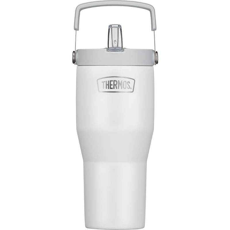 THERMOS Isolier-Trinkbecher RS Flip Straw, 0,85 L, weiß