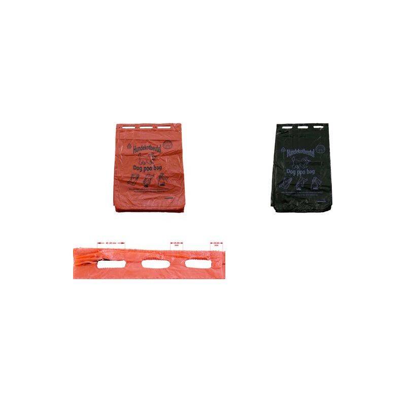 dm-folien Hundekotbeutel, 250 x 310 mm, geblockt, schwarz
