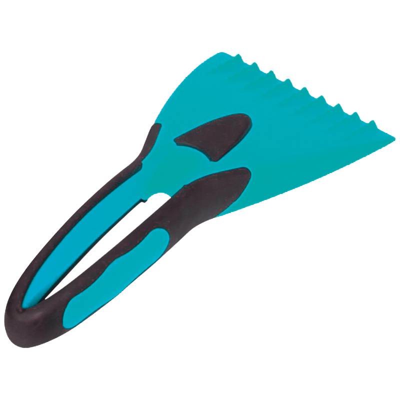 IWH Eiskratzer 2K, Softgriff, Länge: 215 mm, blau