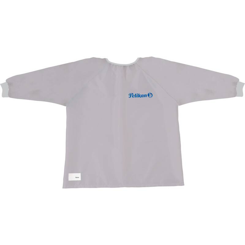 Pelikan Malschürze unisex, grau, mit Klettverschluss