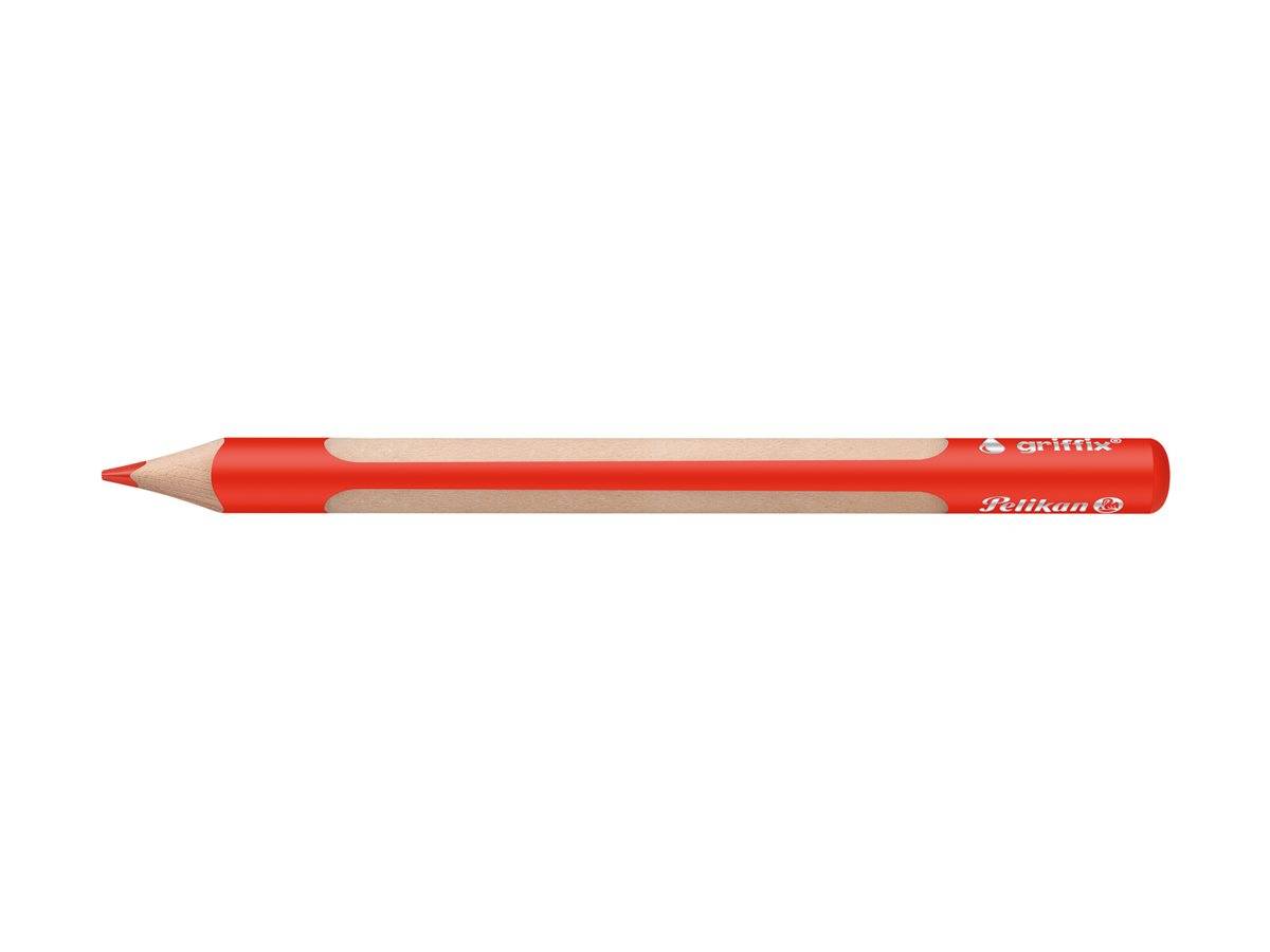 ELBA Pelikan Griffix - Farbstift - gemischte Farben - 4 mm (Packung mit 12)