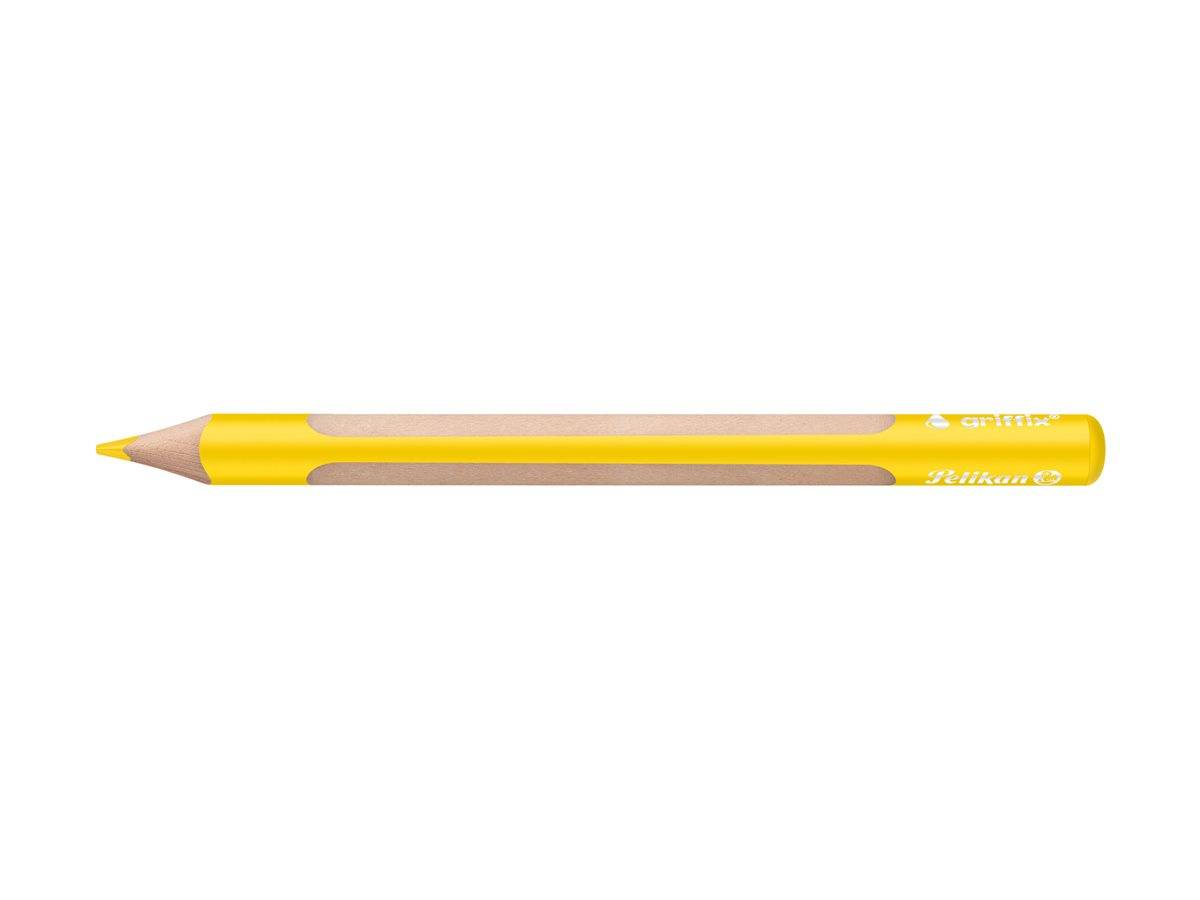 ELBA Pelikan Griffix - Farbstift - gemischte Farben - 4 mm (Packung mit 12)