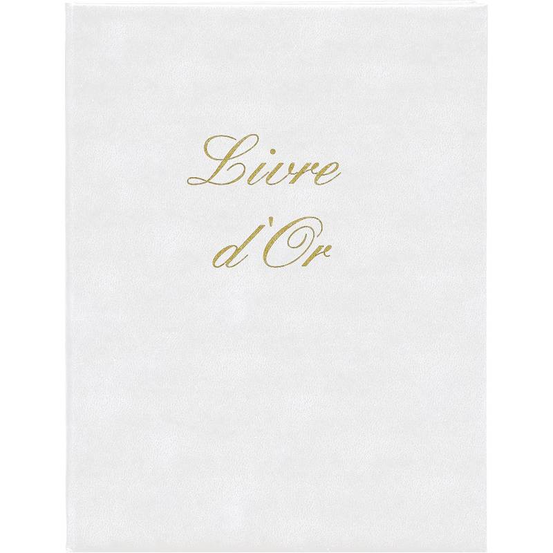 ELVE Gästebuch "Livre d'Or", 297 x 210 mm, weiß