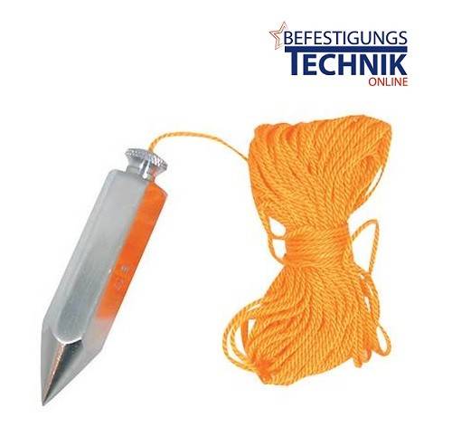 Senklot mit Schnur 18 meter 113g.