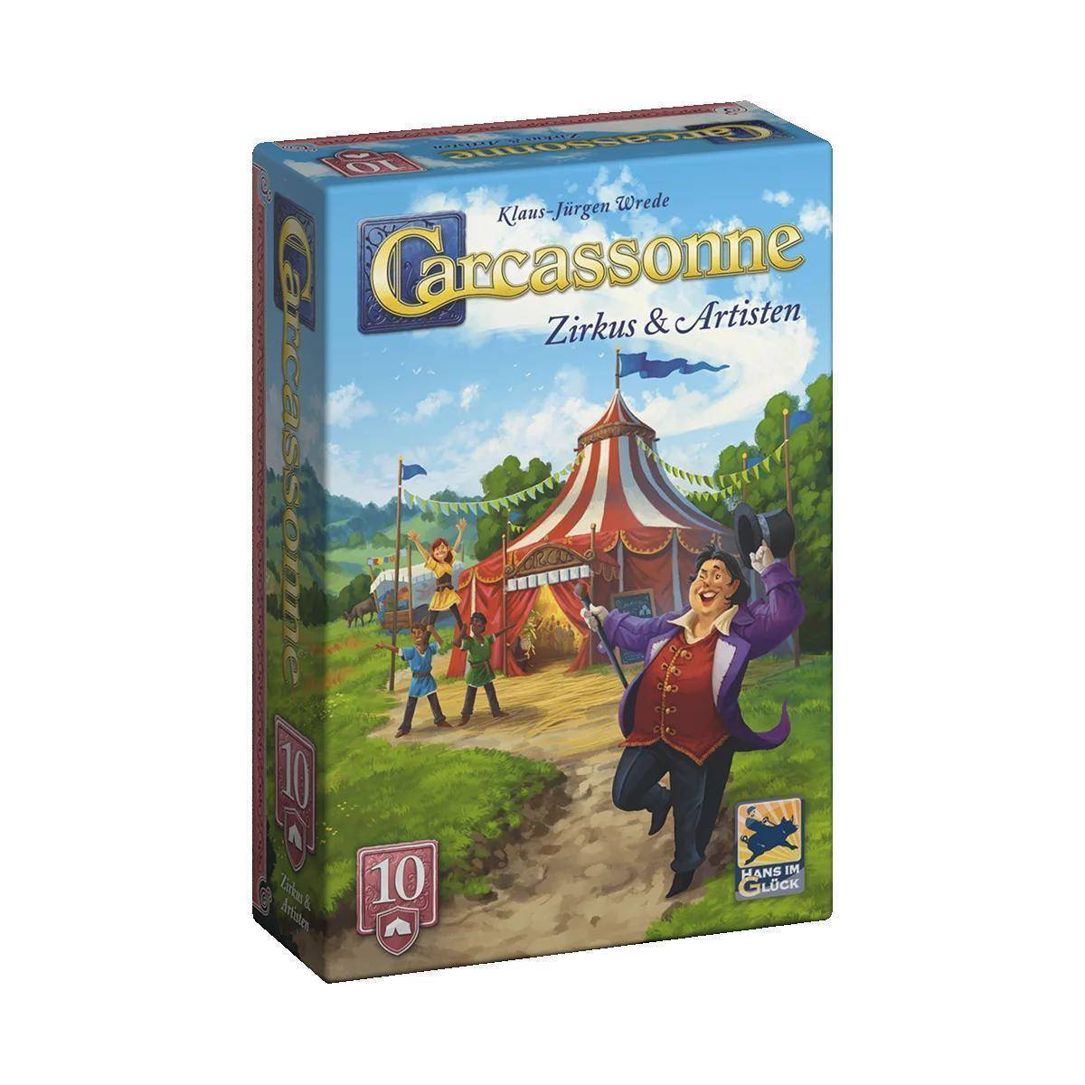 Carcassonne - Erweiterung 10 Zirkus Artisten (v3.1)