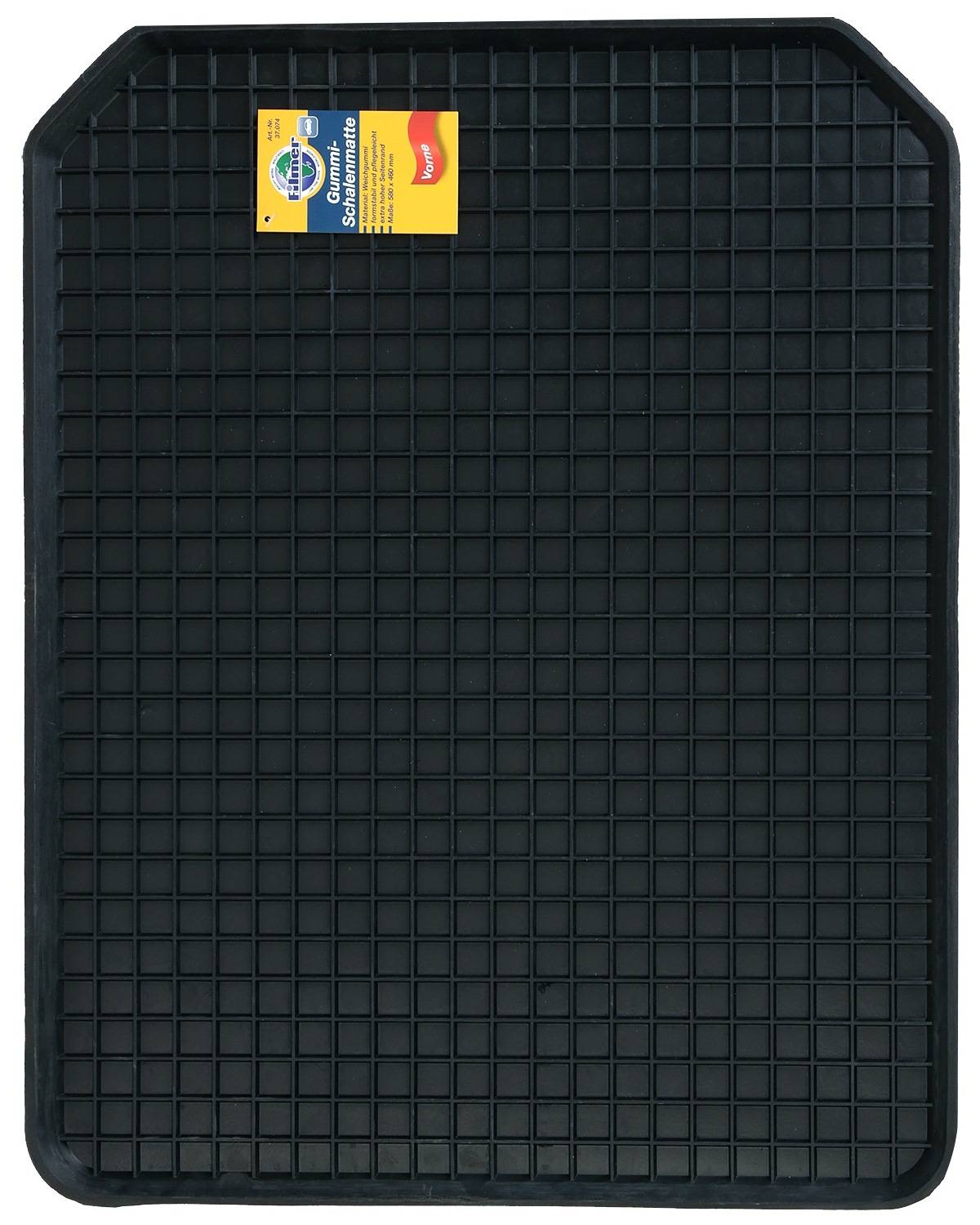 Gummimatten-Schale Vorne