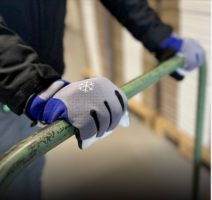 Hase Winterhandschuh Helsinki Schafsnappaleder mit Gummizug 1 Paar Gr 8