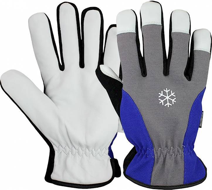 Hase Winterhandschuh Helsinki Schafsnappaleder mit Gummizug 60 Paar Gr 8