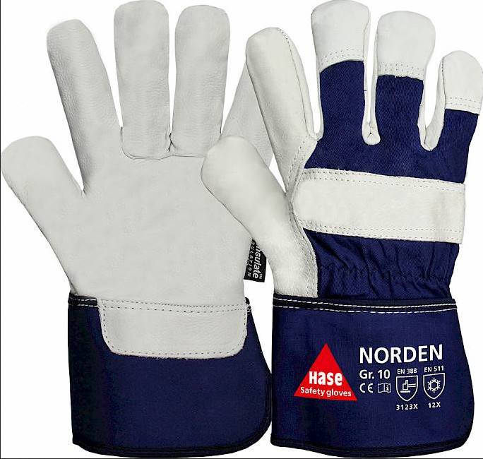Hase Norden Winterhandschuh Vollfutter Arbeitshandschuh 60 Paar Gr 8