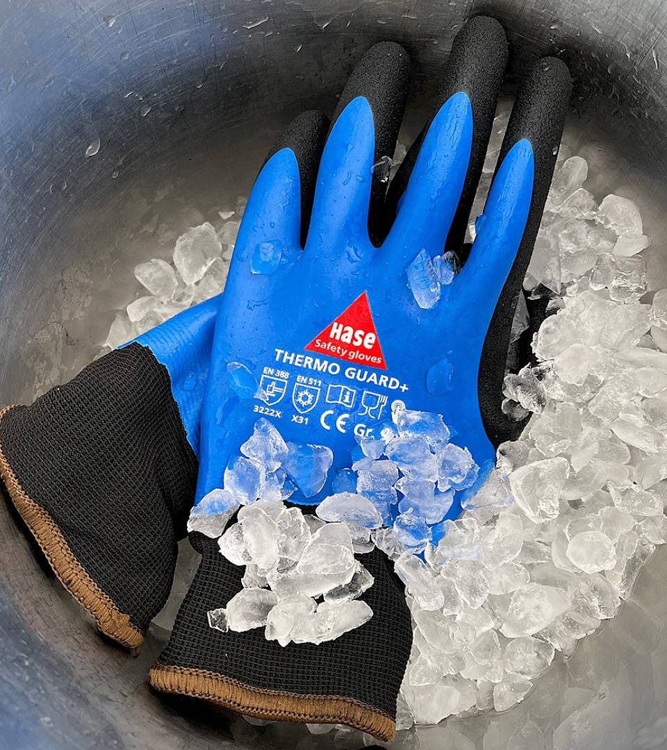 Hase Thermo Guard+ Winterhandschuh Touch-Funktion Grip 5 Paar Gr 7