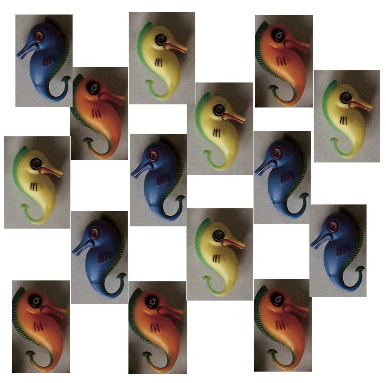 270 Seepferdchen für Wassersäule Deko 15er Pack