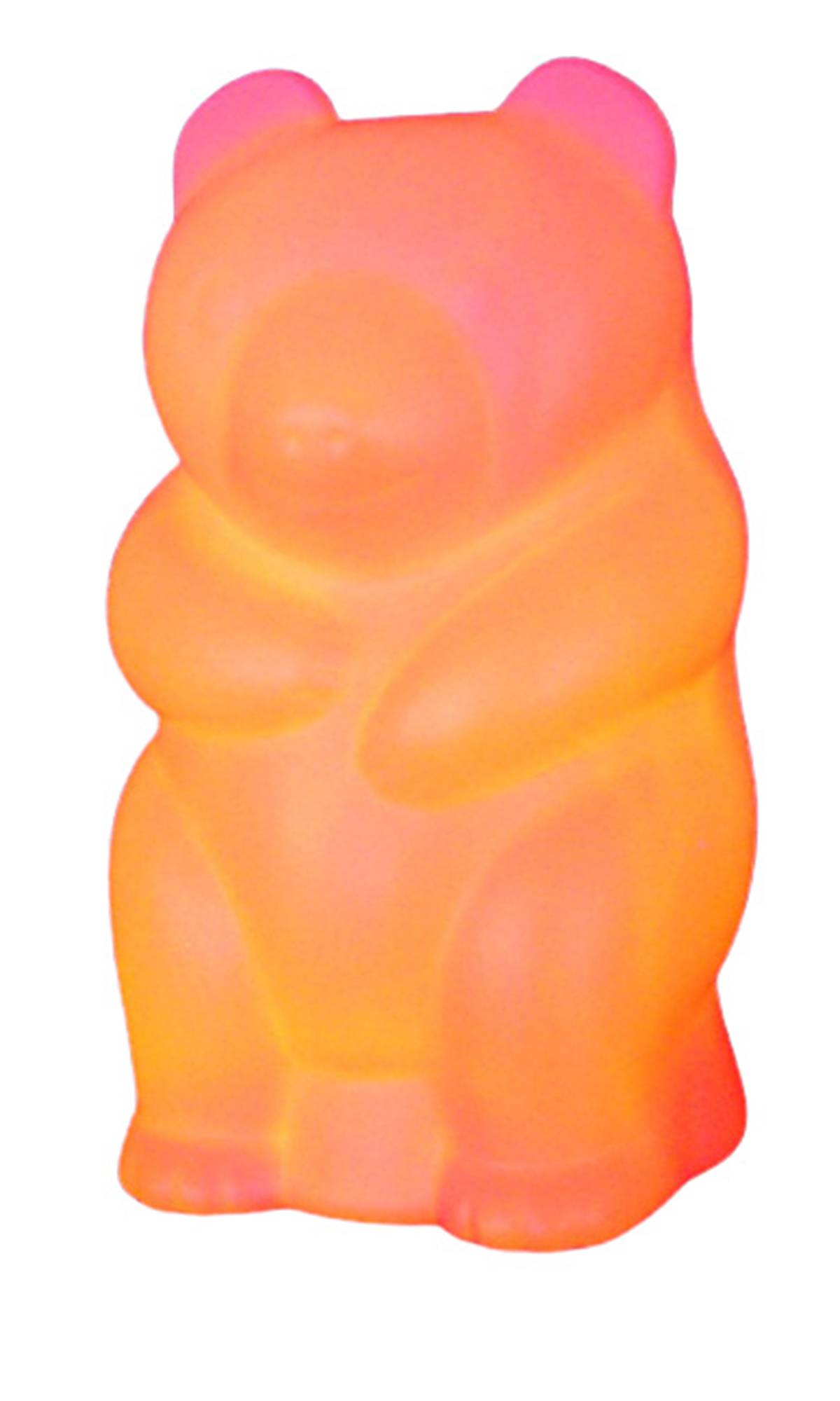 3949 LED Leuchte Panda Bär 12 Volt orange Höhe 31cm