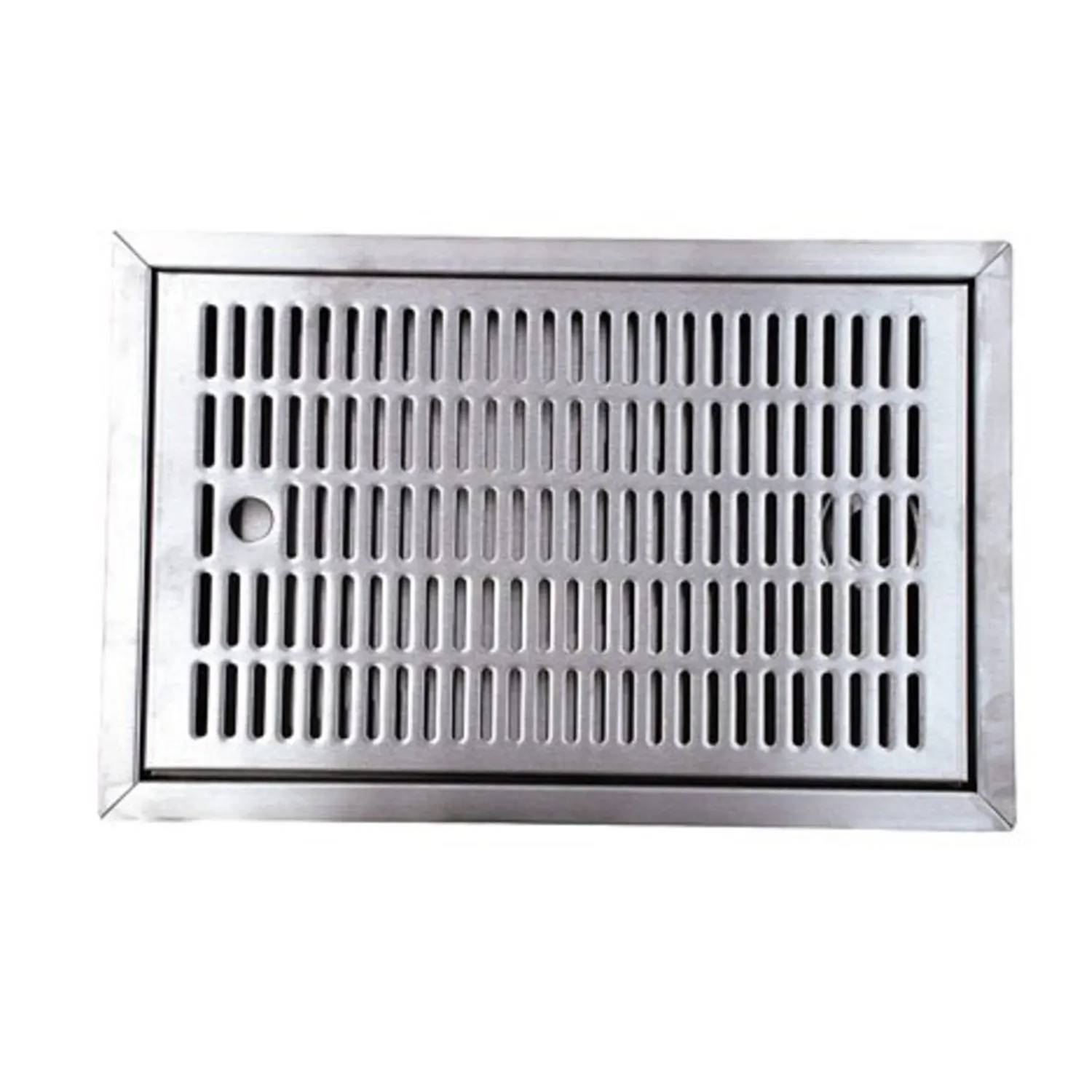 Tropfblech CNS zum Einlassen 480 x 313mm