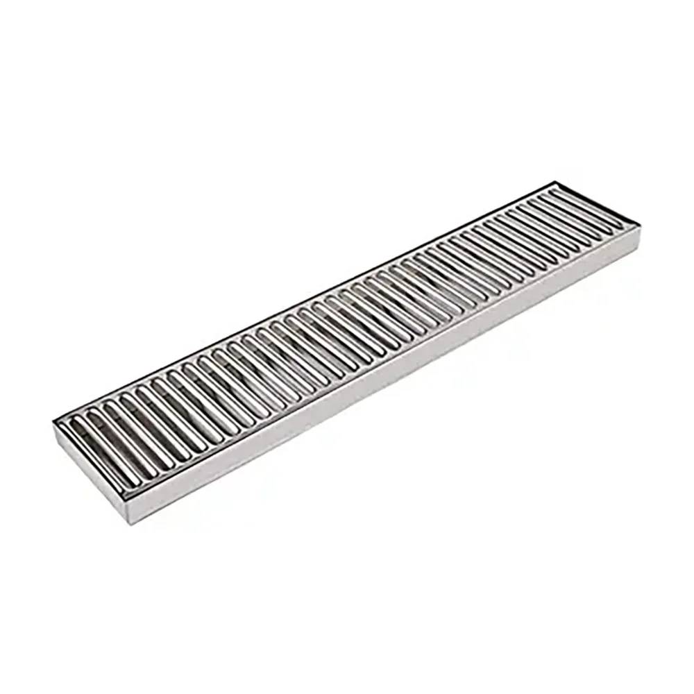Tropfblech, Abtropfblech, Tropfschale lange aus Edelstahl - 490 x 100 mm