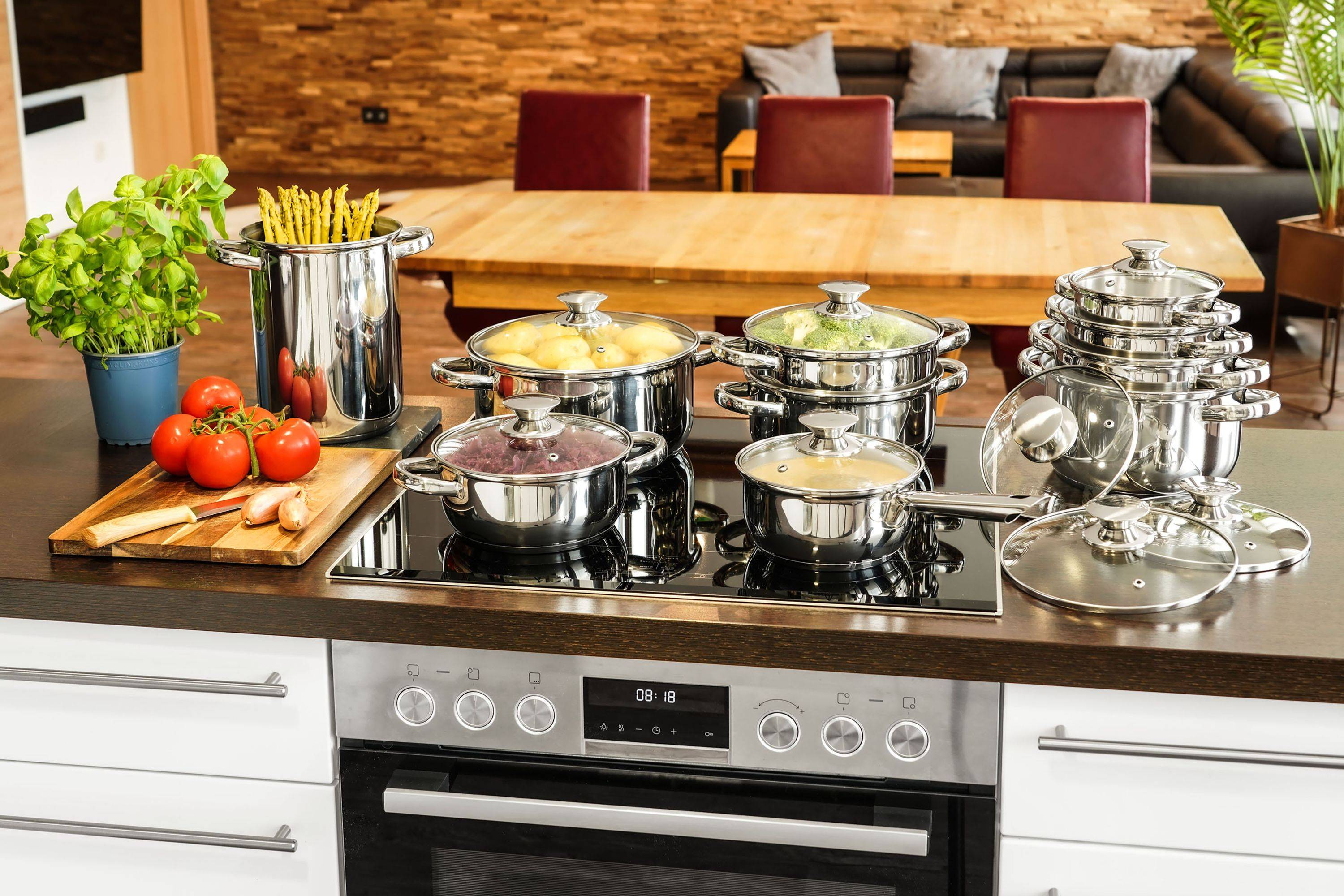 KOPF Topfset Janina (19-teilig, aus Edelstahl, Induktion)