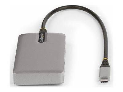 STARTECH 4-Port USB-C Hub mit 4K Video Peripheriegeräte & Zubehör Kabel & Adapter USB Hubs