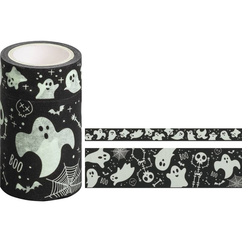 HEYDA Deko-Klebeband Glow in the dark "Geist"