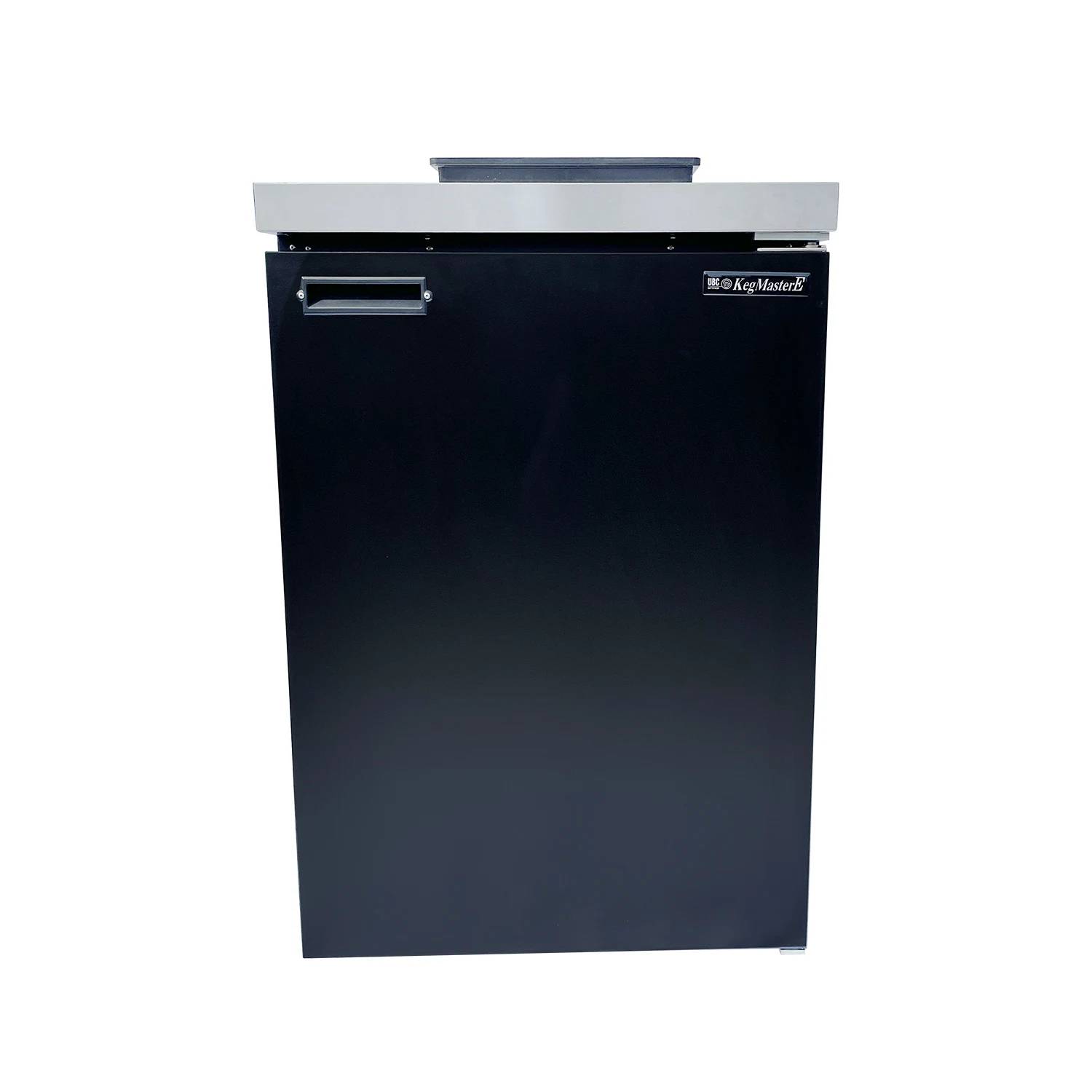Fassbierkühlschrank Komplett-Set | 50L Bierzapfanlage mit Schanksäule & Kompensatorhahn, Zapfkopf: Kombi